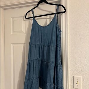 Love Tree Blue Mini Dress